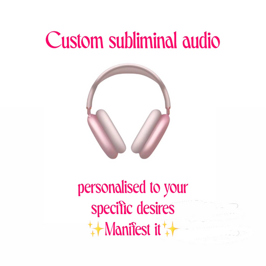 Customised subliminal